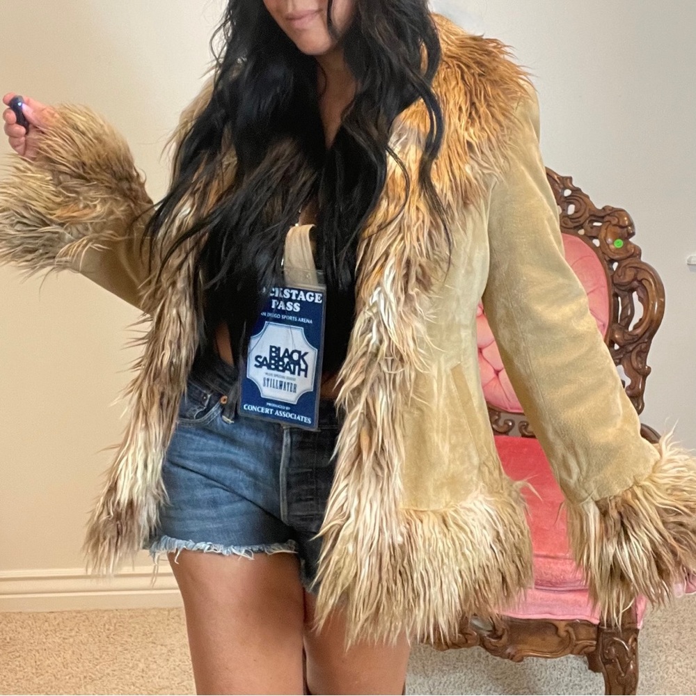 🎸 PENNY LANE COAT & BLACK SABBATH STILLWATER BACKSTAGE PASS✌🏽 - Picture 3 of 15